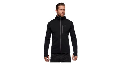 black diamond coefficient  p fleece hoody  p schwarz von Black Diamond