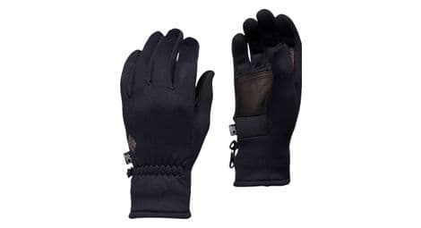 black diamond heavyweight screentap lange handschuhe schwarz von Black Diamond