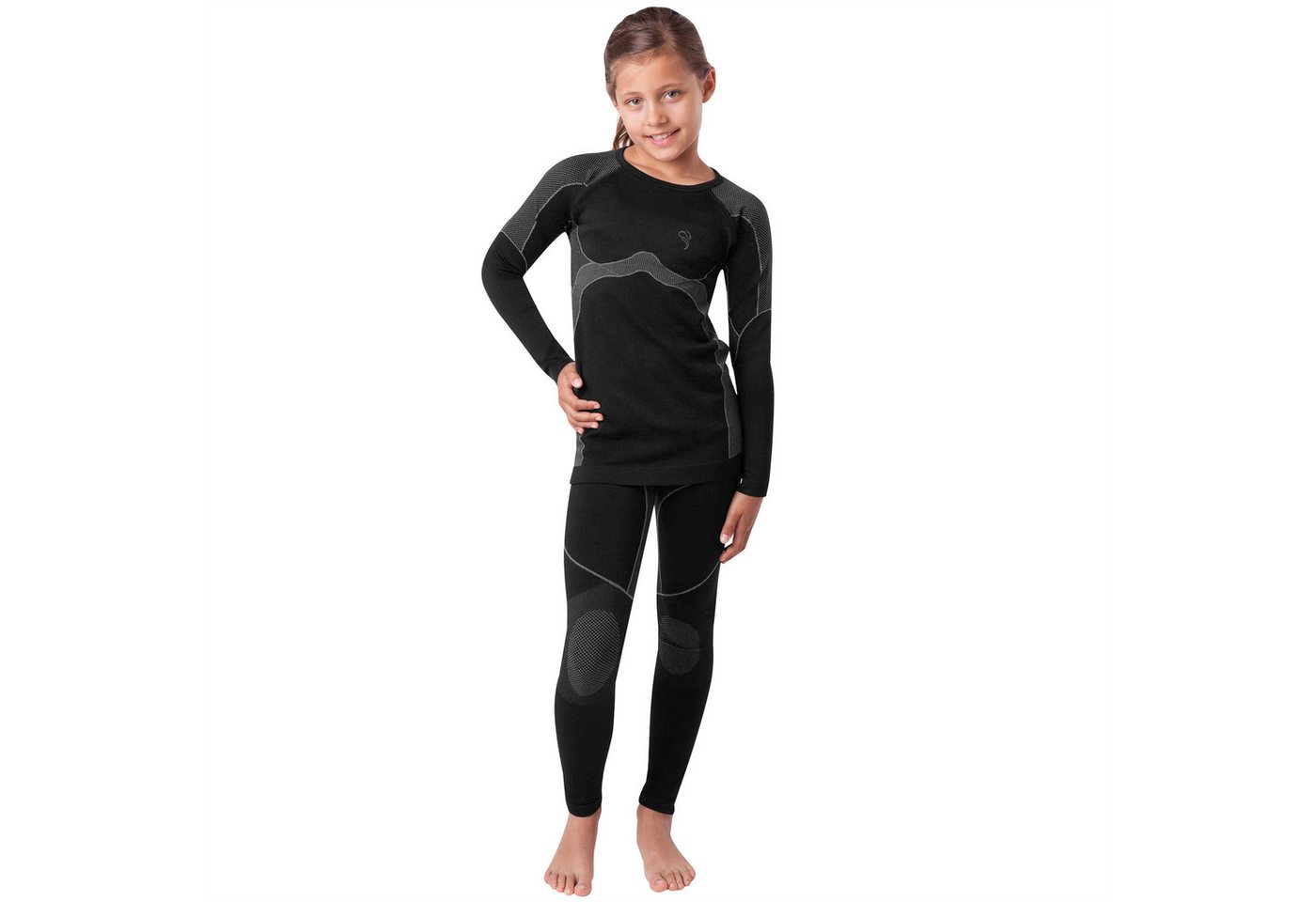 Black Snake Funktionsunterhemd und Funktionsunterhose little viper Kinder Funktionsunterwäsche Set Seamless Unterhemd + Unterhose von Black Snake