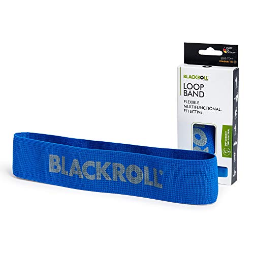 BLACKROLL® Loop Band (32 cm), Fitnessband für funktionales Training, hautfreundliches Widerstandsband, Trainingsband für zu Hause, Büro oder Park, starker Widerstand (6,7 kg), Made in Germany, Blau BLACKROLL® Loop Band (32 cm), Fitnessband für funktionales Training, hautfreundliches Widerstandsband, Trainingsband für zu Hause, Büro oder Park, starker Widerstand (6,7 kg), Made in Germany, Blau von BLACKROLL