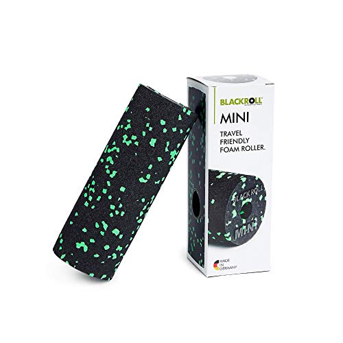 BLACKROLL® MINI Faszienrolle (15 x 5 cm), kleine Fitness-Rolle für die Selbstmassage, handliche Massagerolle für unterwegs, im Büro oder Fitnessstudio, mittlere Härte, Made in Germany, Schwarz/Grün BLACKROLL® MINI Faszienrolle (15 x 5 cm), kleine Fitness-Rolle für die Selbstmassage, handliche Massagerolle für unterwegs, im Büro oder Fitnessstudio, mittlere Härte, Made in Germany, Schwarz/Grün von BLACKROLL