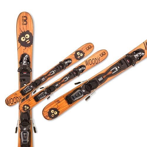 Snowblades Woody 99 cm + Tyrolia Sicherheitsbindung Bladefun Ski Kurzski Snowblades Woody 99 cm + Tyrolia Sicherheitsbindung Bladefun Ski Kurzski von Bladefun