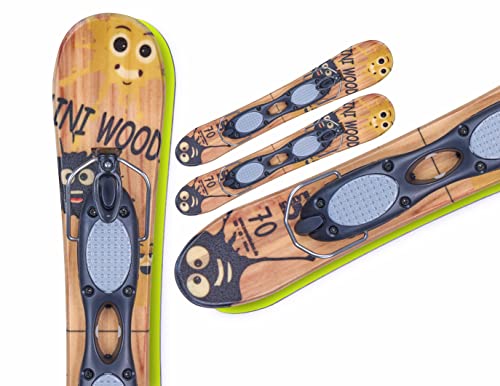 Snowblades Mini Woody Ski Blades Kurzski Vollholzkernski Bügelbindung Baldefun 2022/2023 Snowblades Mini Woody Ski Blades Kurzski Vollholzkernski Bügelbindung Baldefun 2022/2023 von Bladefun