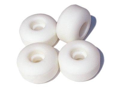 Blank Skateboard Rollen Weiss 99A 54mm Blank Skateboard Rollen Weiss 99A 54mm von FOXCUP