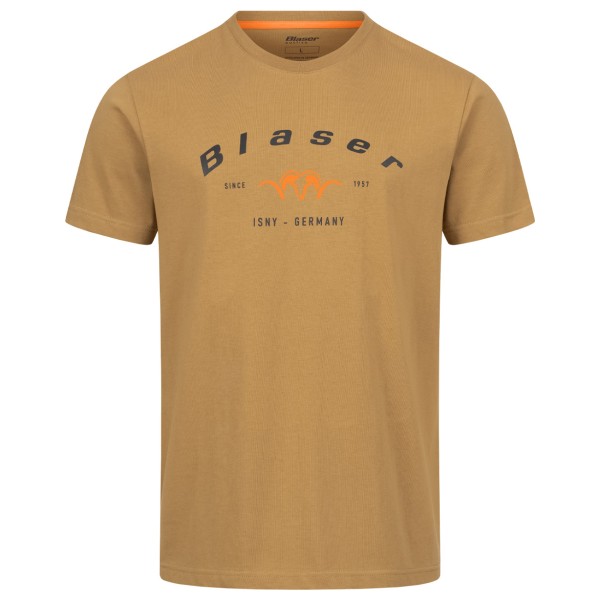 Blaser Outfits - Blaser Since T-Shirt 24 - T-Shirt Gr L beige von Blaser Outfits