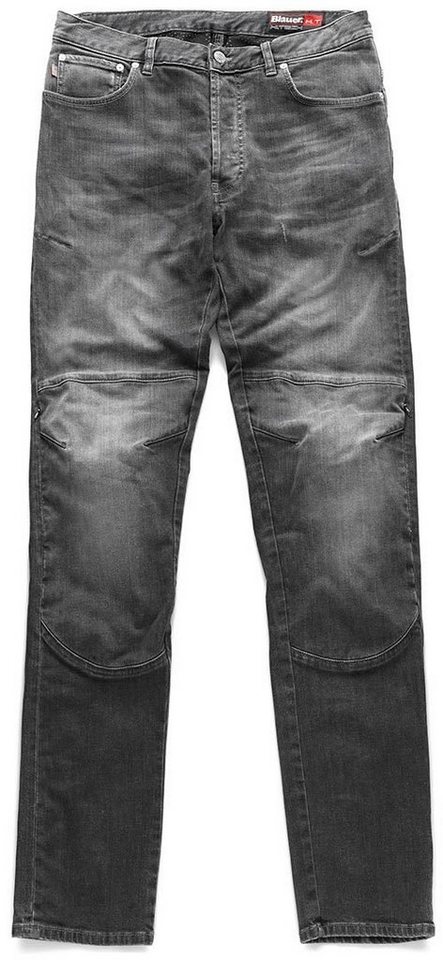 Blauer Motorradhose Kevin Grau Motorradjeans Blauer Motorradhose Kevin Grau Motorradjeans von Blauer