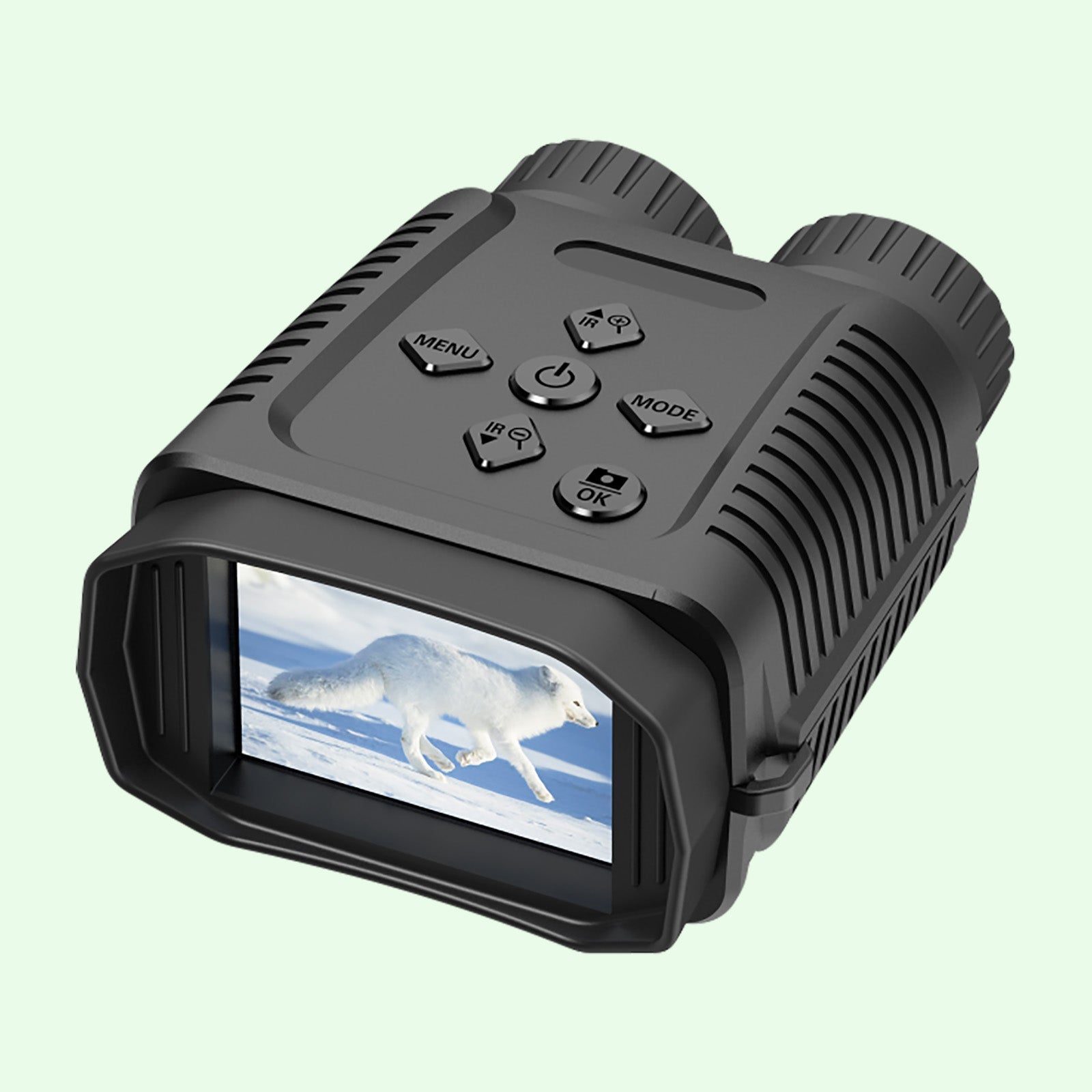 Mini Digitales Nachtsichtgerät Binokular 12MP 1080P Abstand zu 300M mit 2,4" TFT für die Jagd Wandern Camping Klettern von BlazeVideo