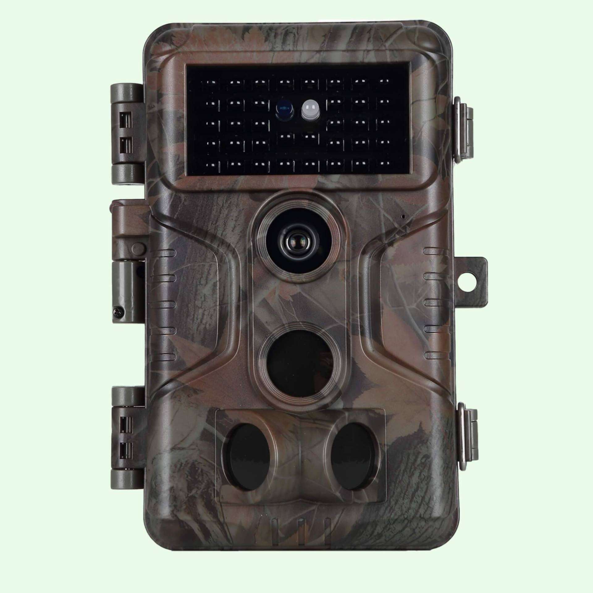 Wildkamera jagd 32MP 1296p Video mit audio und Bewegungsmelder Nachtsicht max. Entfernung bis 100Füße, 0,1s Trigger Geschwindigkeit, Wasserdicht IP66 | A323 von BlazeVideo