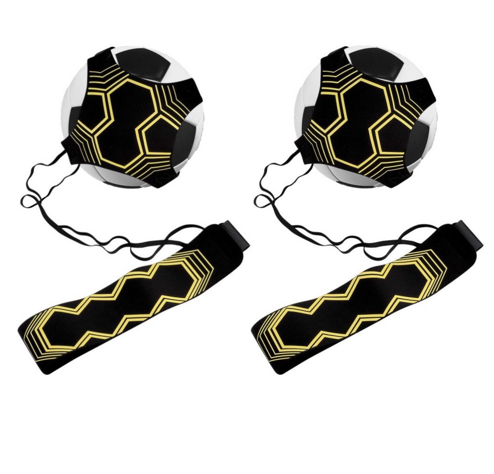 BlingBin Trainingshilfe 1/2pcs Football Einstellbar Fußballtraining Taille Gürtel Trainer Solo, Fussball Trainingszubehör Kinder Fußball Training Geschenk von BlingBin