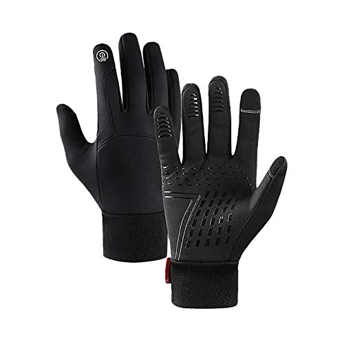 Warme Handschuhe Herren Damen Touchscreen Strickenhandschuhe für Frauen und Männer Sporthandschuhe Laufhandschuhe Winddicht Handschuhe Unisex Handschuhe für Laufen Fahren Radfahren Fahrrad Wandern von Blingko