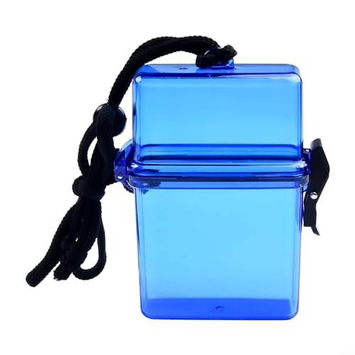 BlissfulAbode Organisieren Sie Ihre Gegenstände auf Outdoor-Ausflügen, wasserdichte Sporttasche mit Umhängeband, blau von BlissfulAbode