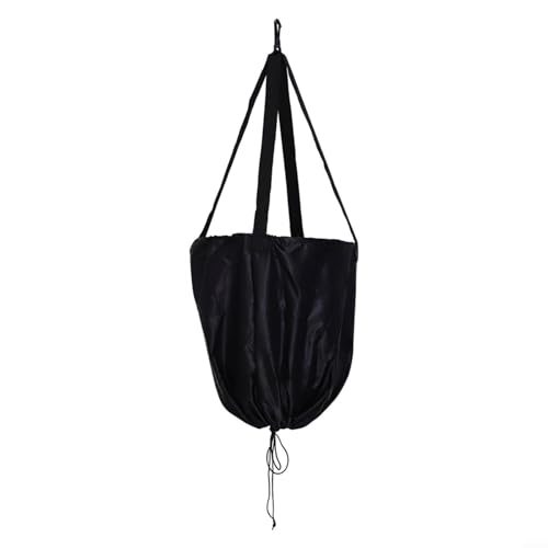 BlissfulAbode Schwimmwiderstandsgürtel, Schwimmkraftband, Schwimmtrainingsgürtel mit Netztasche für Erwachsene und Kinder, Schwimmzubehör, Wassersport (schwarz) von BlissfulAbode