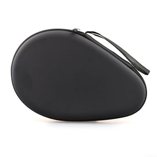 BlissfulAbode Tasche für Tischtennisschläger, tragbar und praktisch, schützt die Ausrüstung (1 schwarz) von BlissfulAbode