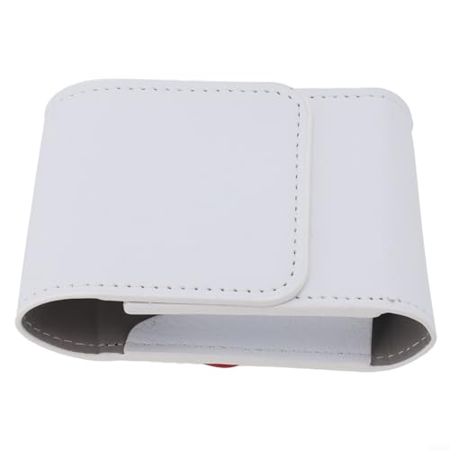 Golf-Entfernungsmesser-Tasche aus Leder mit Samt-Innenseite, Magnetschnallenverschluss, kompakte und leichte Tasche von BlissfulAbode