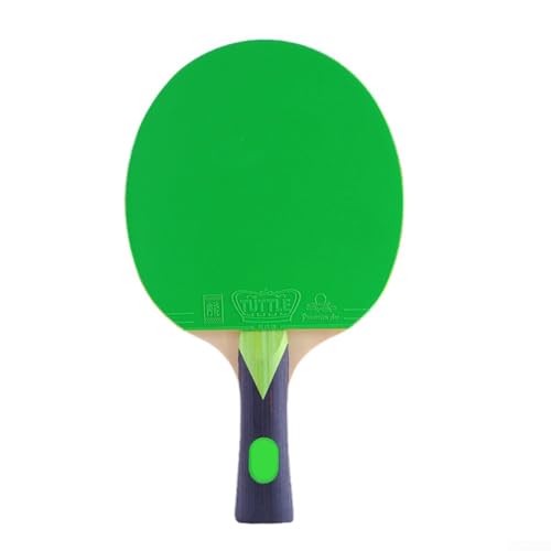 Professioneller Pong-Schläger, starke Kontrolle, langer Griff (grün) von BlissfulAbode