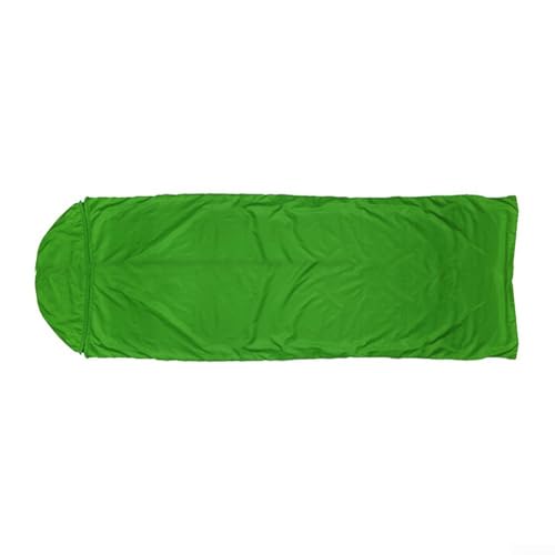 Tragbarer Schlafsack-Überzug, wasserdichte Campingtasche für Outdoor-Aktivitäten, faltbar und wetterbeständig, Biwy-Tasche, Campingtasche, Wandern, Reisen (grün) von BlissfulAbode