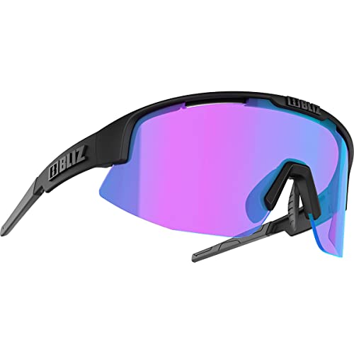 Bliz Matrix Nordic Light Sportbrille, matt black/violet blue von Bliz