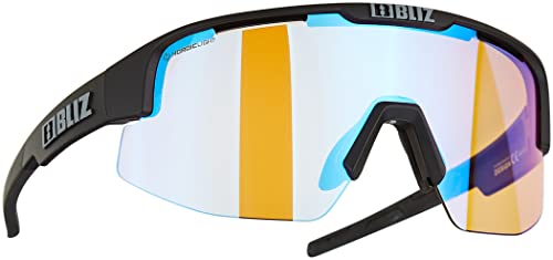 Bliz Matrix Small Nordic Light Sportbrille, matt black/orange blue Bliz Matrix Small Nordic Light Sportbrille, matt black/orange blue von Bliz