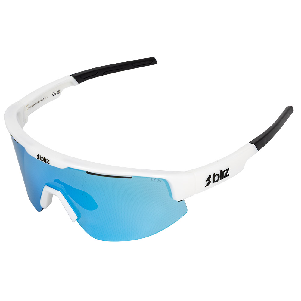 Bliz Matrix Sunglasses Weiß Smoke With Blue Multi/CAT3 von Bliz