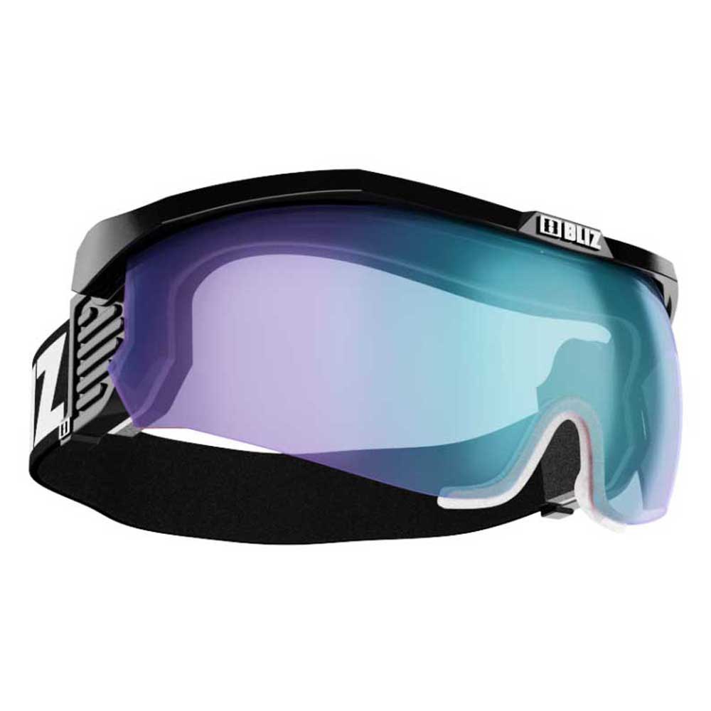 Bliz Proflip Max Small Face Ski Goggles Schwarz Light Orange With Blue Multicoating/CAT1 + Clear/CAT0 + Brown/CAT3 von Bliz