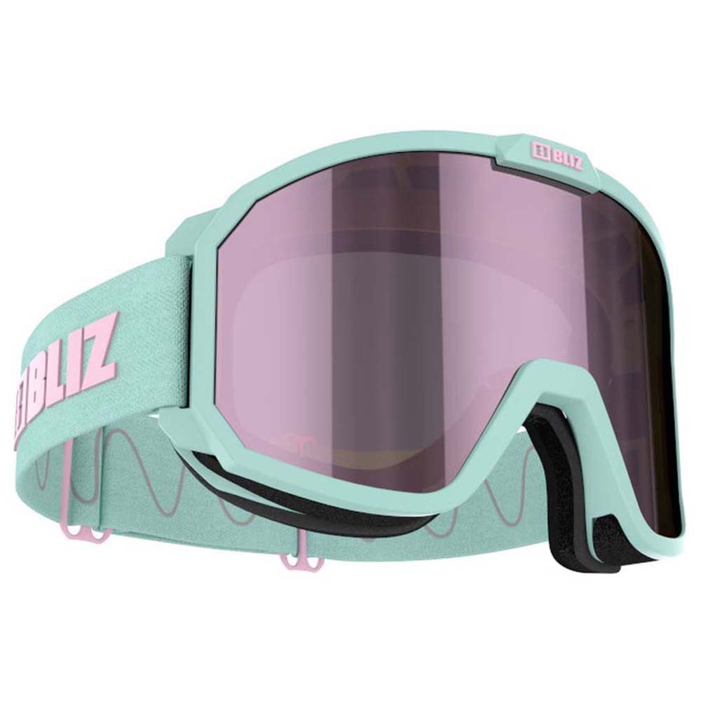 Bliz Rave Ski Goggles Grün Brown With Pink Multicoating/CAT3 Bliz Rave Ski Goggles Grün Brown With Pink Multicoating/CAT3 von Bliz