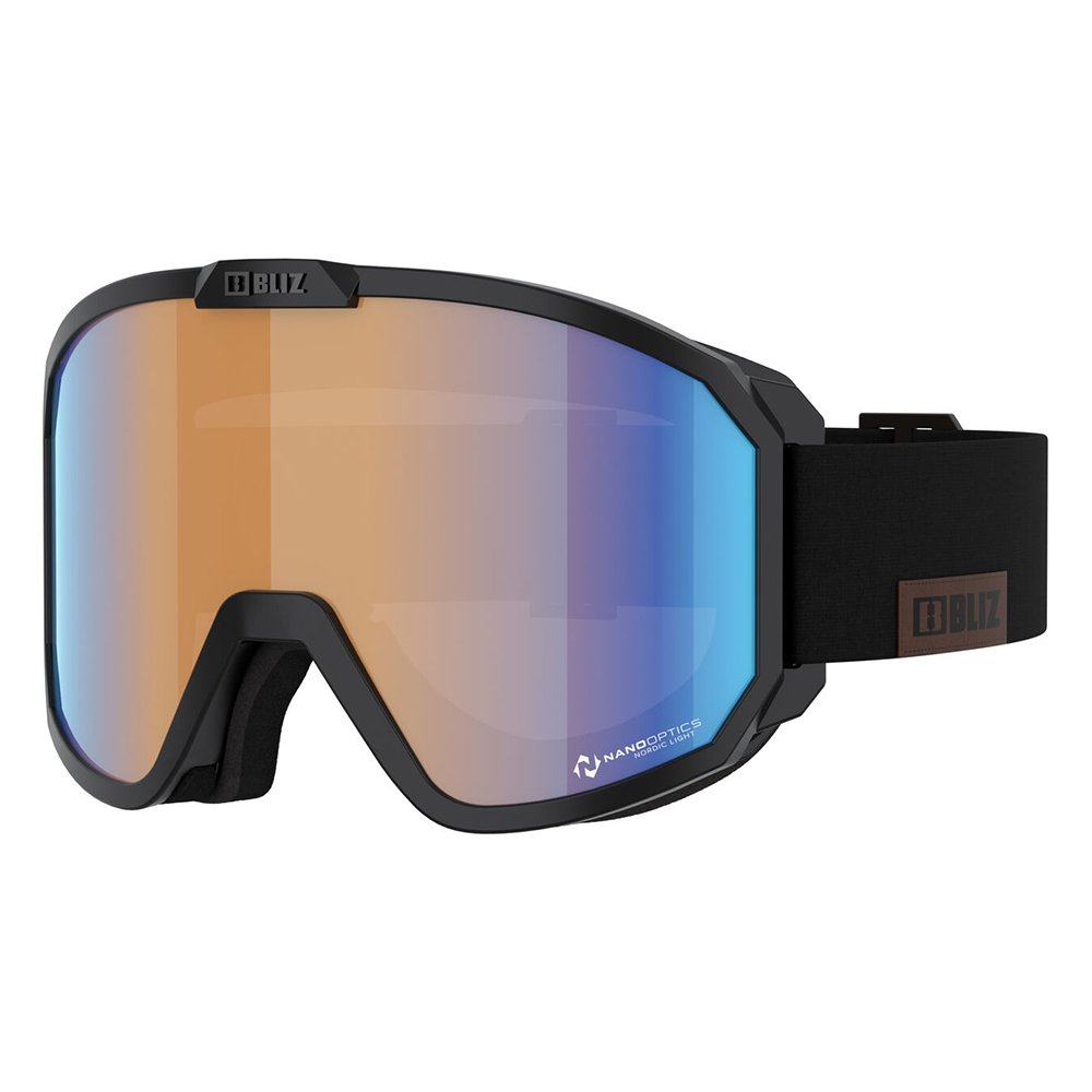 Bliz Rave Ski Goggles Schwarz Nano Optics Nordic Light - Orange w Blue Multi/CAT1 Bliz Rave Ski Goggles Schwarz Nano Optics Nordic Light - Orange w Blue Multi/CAT1 von Bliz