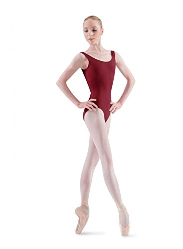 Bloch Dance Damen Ballerina Basic Tank-Trikot, Burgunderrot, Größe S Bloch Dance Damen Ballerina Basic Tank-Trikot, Burgunderrot, Größe S von Bloch