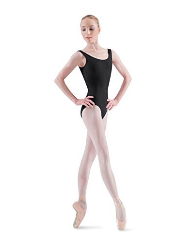 Bloch Dance Damen Ballerina Basic Tank-Trikot, Schwarz, Größe S von Bloch