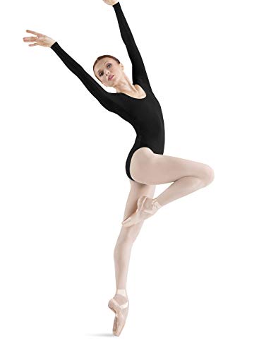 Bloch Dance Damen-Gymnastikanzug, langärmelig, Größe XL, Schwarz Bloch Dance Damen-Gymnastikanzug, langärmelig, Größe XL, Schwarz von Bloch