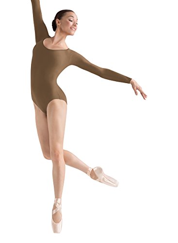 Bloch Dance Damen Lepsi Microlux Langarm-Trikot, Mandelfarben, Größe S Bloch Dance Damen Lepsi Microlux Langarm-Trikot, Mandelfarben, Größe S von Bloch