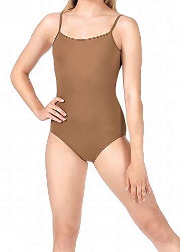 Bloch Dance Nejor Microlux Leotard für Damen, Mandel, Größe M Bloch Dance Nejor Microlux Leotard für Damen, Mandel, Größe M von Bloch