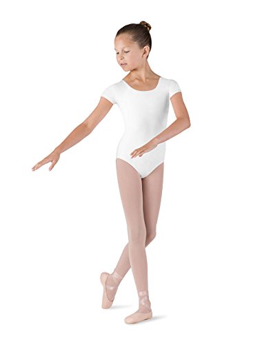 Bloch Dance Girls Dujour Microlux Gymnastikanzug, kurzärmelig von Bloch