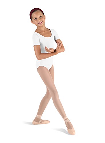 Bloch Mädchen Tanztrikot, kurzärmelig, Mädchen, weiß, 12 Bloch Mädchen Tanztrikot, kurzärmelig, Mädchen, weiß, 12 von Bloch