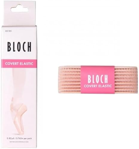 Bloch Moderner verdeckter elastischer Ballettschuh, Rosa Bloch Moderner verdeckter elastischer Ballettschuh, Rosa von Bloch
