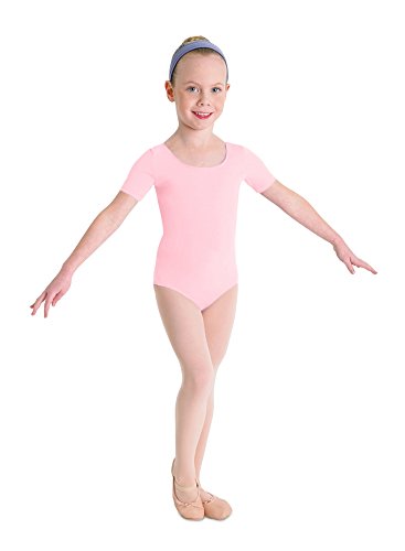 Kinder Ballett Body mit kurzem Arm und rundem Halsausschnitt rosa Gr. 12 Kinder Ballett Body mit kurzem Arm und rundem Halsausschnitt rosa Gr. 12 von Bloch
