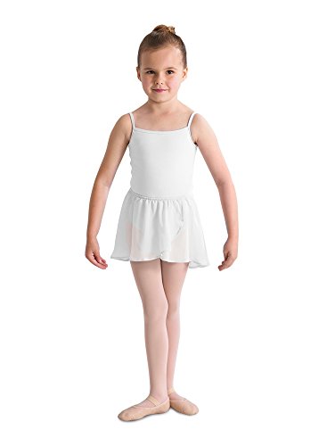 Kinder Ballett Wickelrock mit Gummizug WHITE Gr. 6-7 von Bloch