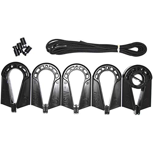 Blokart Mast Protector Foil Set Unisex Erwachsene, Schwarz Blokart Mast Protector Foil Set Unisex Erwachsene, Schwarz von Blokart