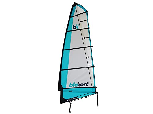 Blokart Sail Complete 4.0 m Blue Unisex Erwachsene, Blau, 4.0 m2 Blokart Sail Complete 4.0 m Blue Unisex Erwachsene, Blau, 4.0 m2 von Blokart