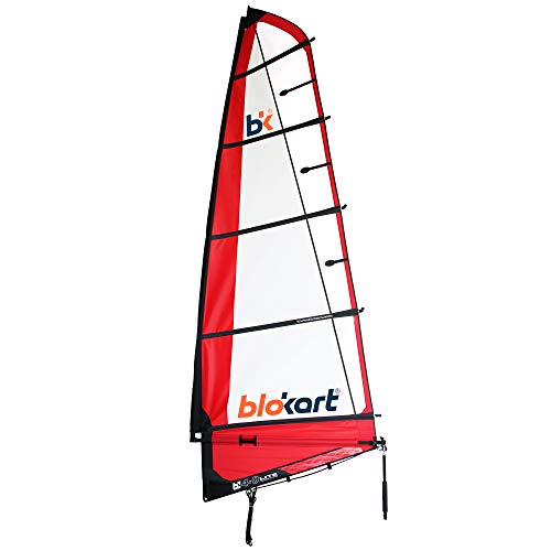 Blokart Sail Complete 4.0 m Red Unisex Erwachsene, Rot, 4.0 m² Blokart Sail Complete 4.0 m Red Unisex Erwachsene, Rot, 4.0 m² von Blokart