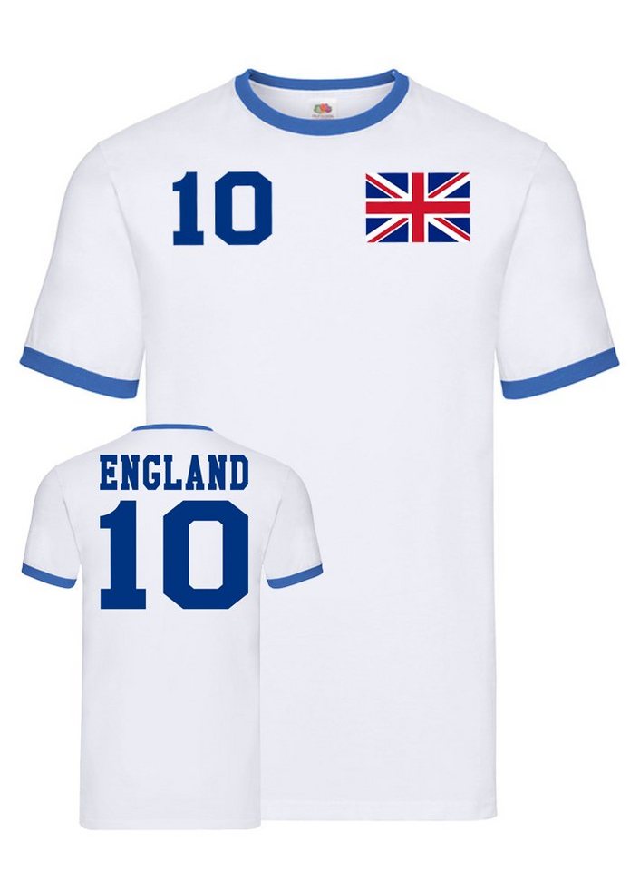 Blondie & Brownie T-Shirt Herren England United Kingdom EM Sport Trikot Fußball Meister WM von Blondie & Brownie
