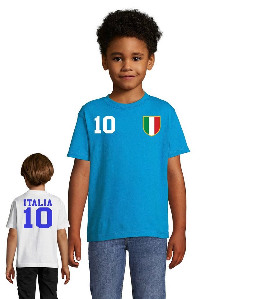 Blondie & Brownie T-Shirt Kinder Italien Sport Trikot Fußball Meister WM Europa EM von Blondie & Brownie
