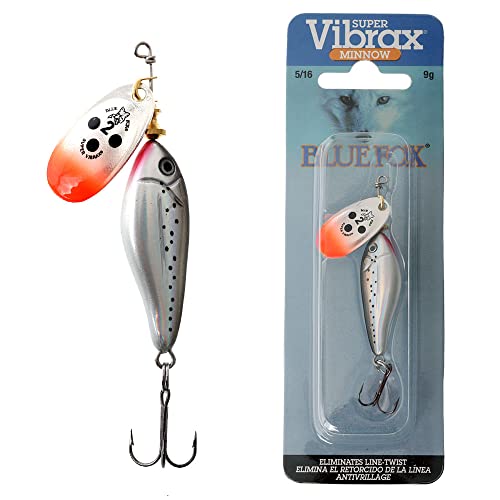 Spinner Blue Fox VIBRAX Minnow SUPER 9G - 9, per Unit, S, N°2, N°8 Spinner Blue Fox VIBRAX Minnow SUPER 9G - 9, per Unit, S, N°2, N°8 von Blue Fox