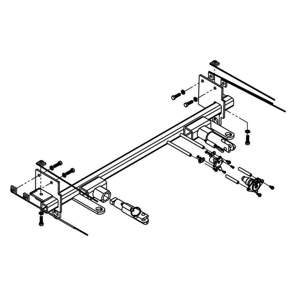 Blue Ox Gmc Canyon Tow Bar Base Plate Support Silber Blue Ox Gmc Canyon Tow Bar Base Plate Support Silber von Blue Ox
