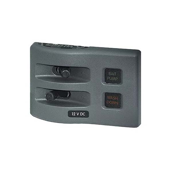 Blue Sea Systems 4302 Wd Switch Panel 12v Silber Blue Sea Systems 4302 Wd Switch Panel 12v Silber von Blue Sea Systems