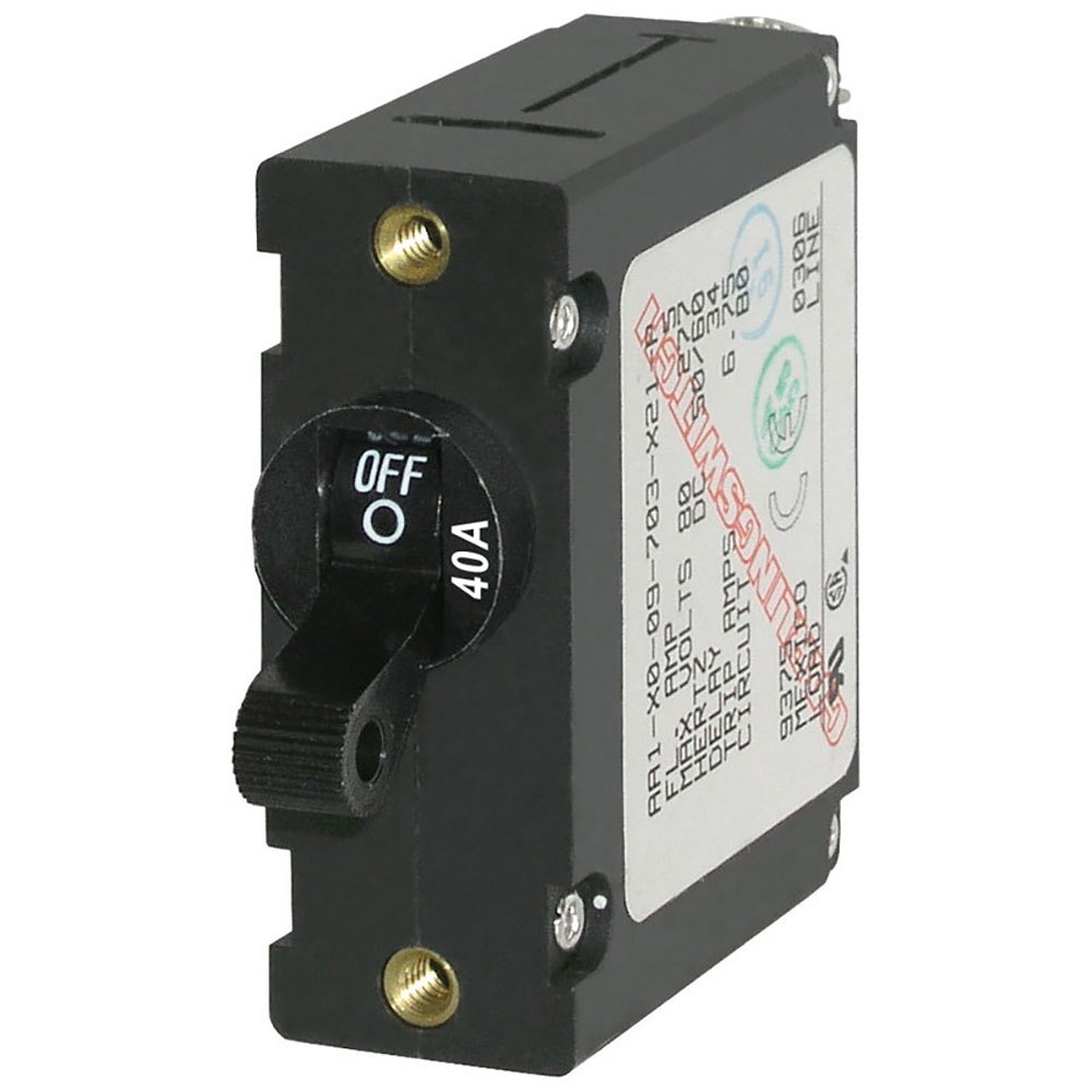 Blue Sea Systems A Series Single Pole Toggle Circuit Breaker 40a Golden Blue Sea Systems A Series Single Pole Toggle Circuit Breaker 40a Golden von Blue Sea Systems