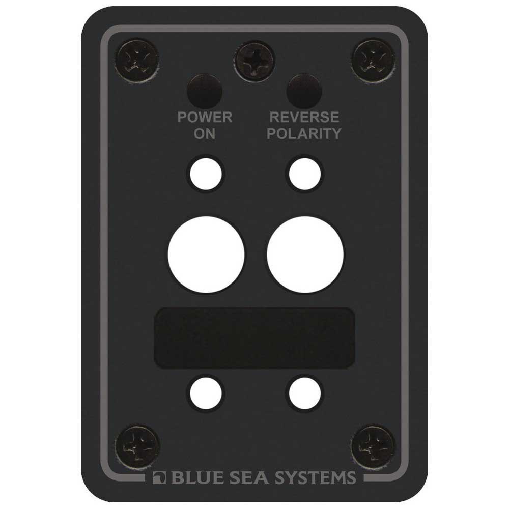 Blue Sea Systems A-series Double Blank Mounting Panel Schwarz von Blue Sea Systems