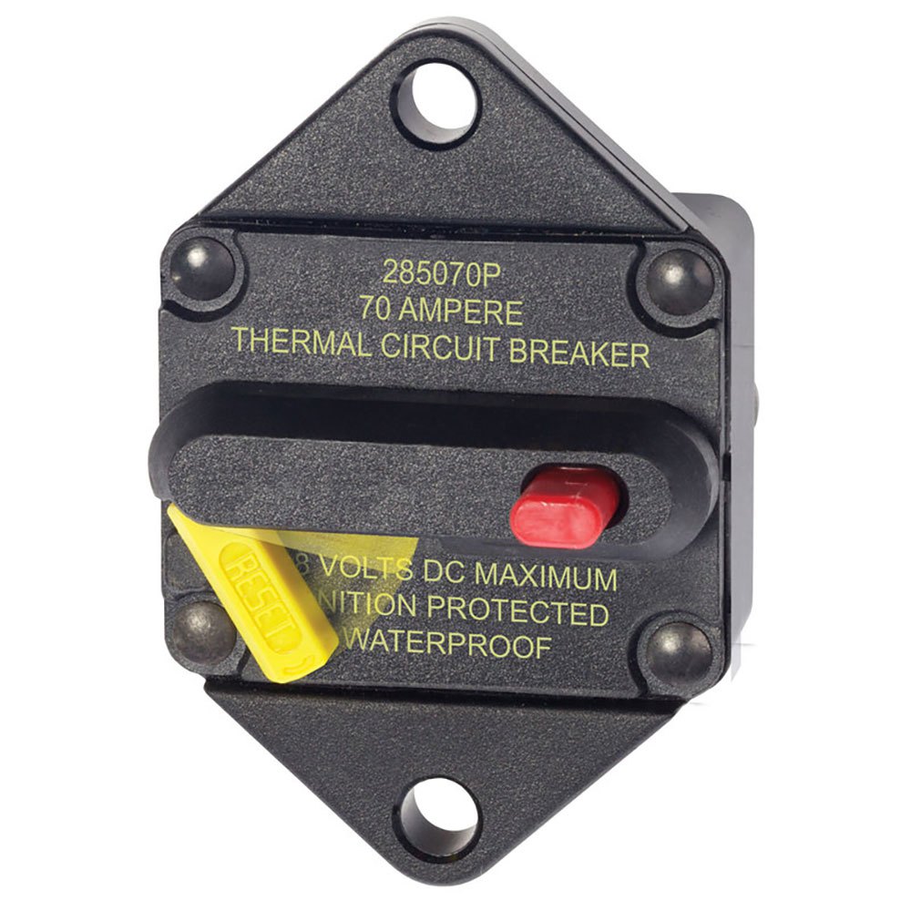 Blue Sea Systems Bus 285 Panel Mount Circuit Breaker 70a Silber Blue Sea Systems Bus 285 Panel Mount Circuit Breaker 70a Silber von Blue Sea Systems