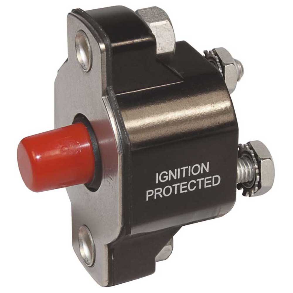 Blue Sea Systems Medium Duty Push Button Reset-only Switch Schwarz 15 A Blue Sea Systems Medium Duty Push Button Reset-only Switch Schwarz 15 A von Blue Sea Systems