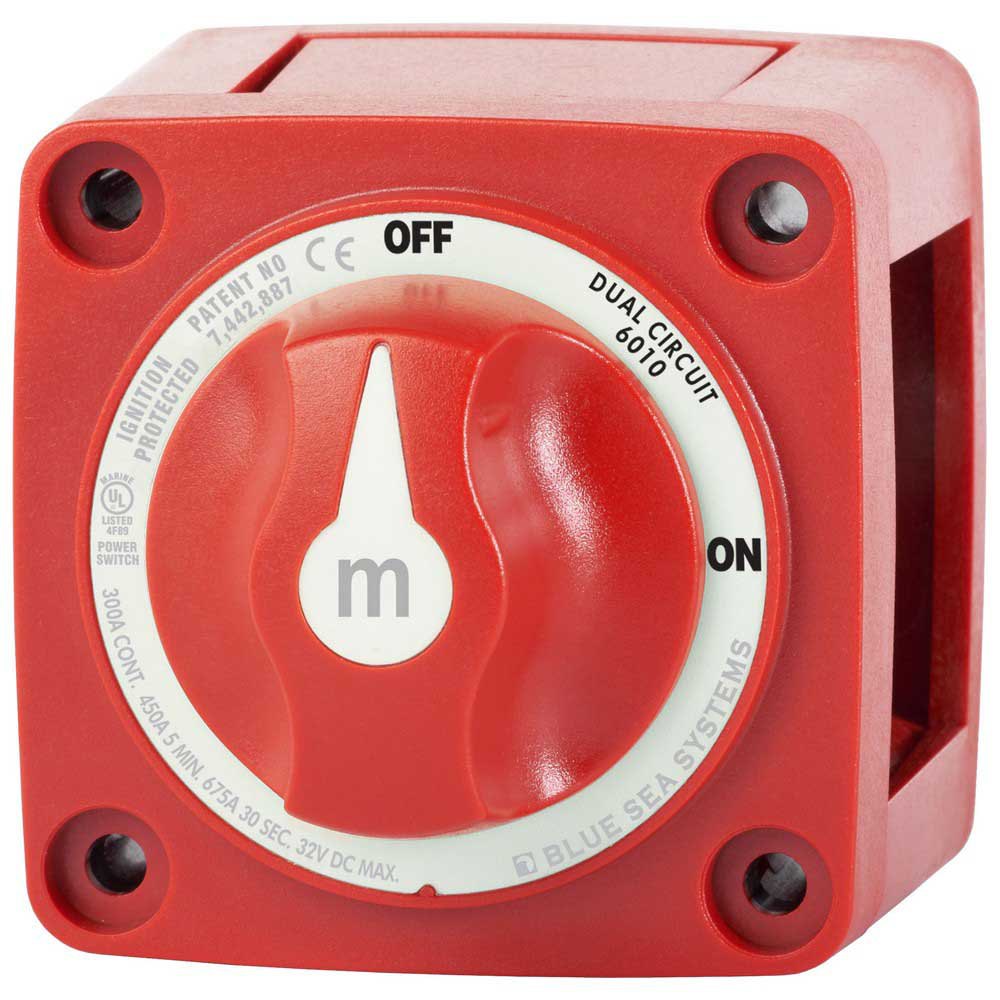 Blue Sea Systems Mini Battery Switch Dual Circuit Rot Blue Sea Systems Mini Battery Switch Dual Circuit Rot von Blue Sea Systems
