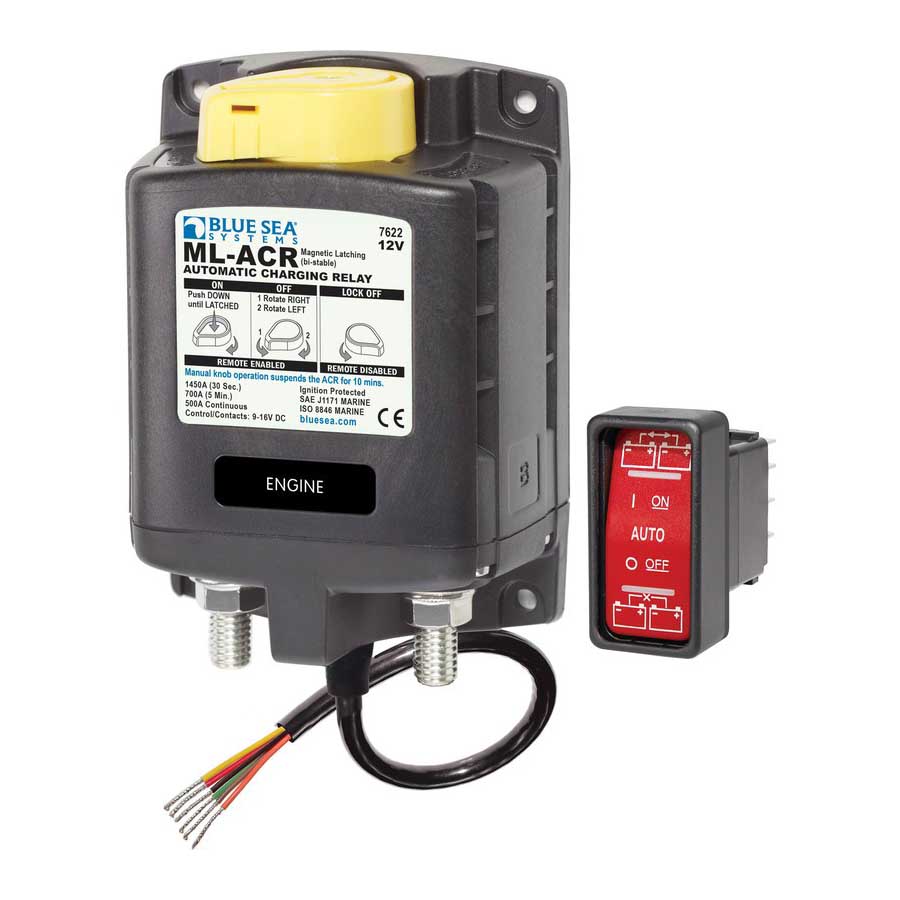 Blue Sea Systems Ml-acr Manual Control Charger 12v Durchsichtig 500A Blue Sea Systems Ml-acr Manual Control Charger 12v Durchsichtig 500A von Blue Sea Systems